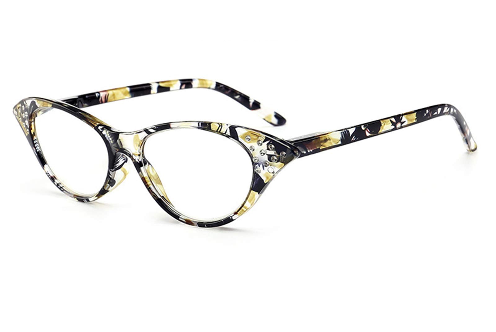 keepmore Classical Retro Cat Eyes Women Reading Glasses Presbyopia Spectacles Eyewear Glasses with Diopters +1.0 to +3.5