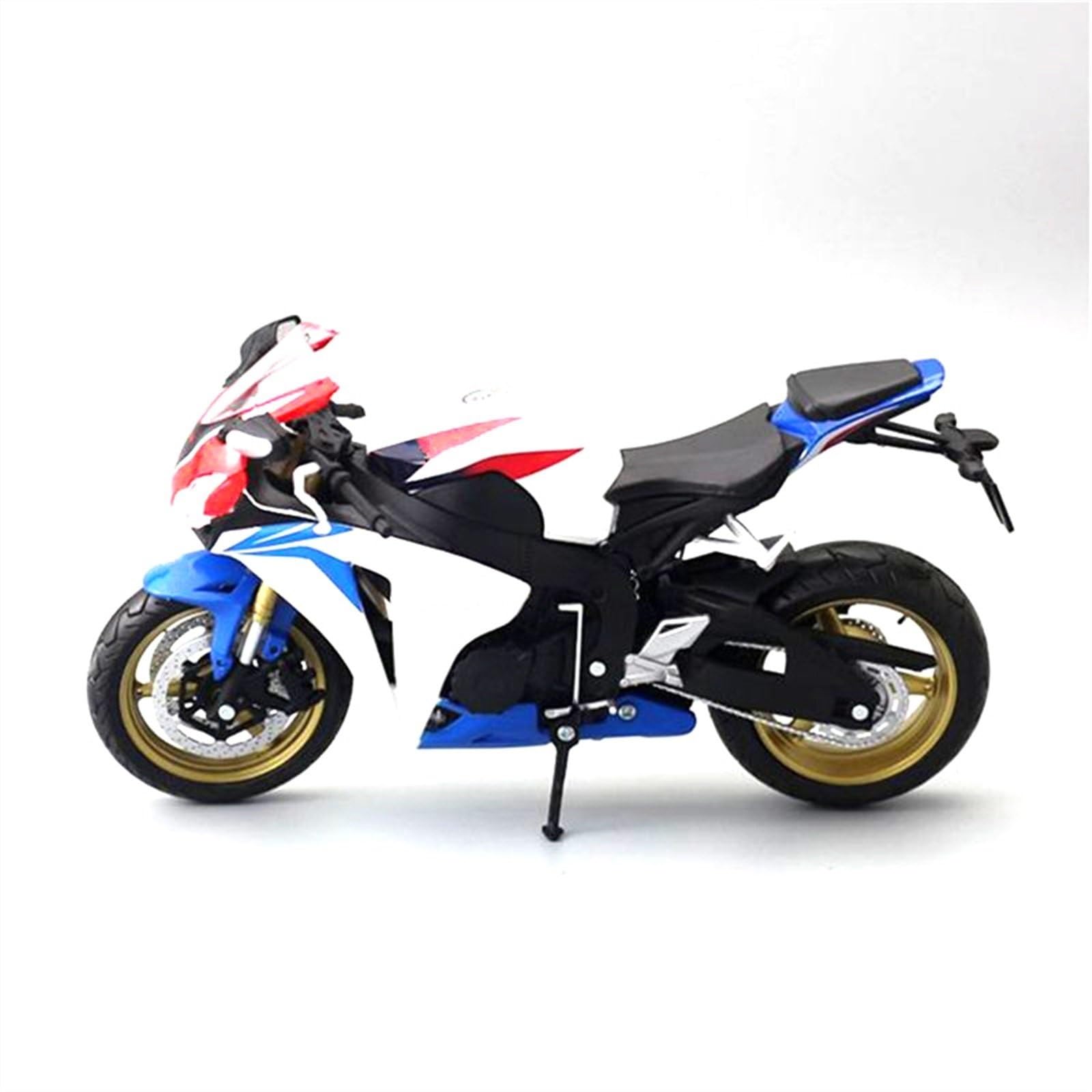 Modello di Collezione per Honda CBR 1000RRR Fire Blade Modello di Moto Regalo Compleanno per Giocattoli Collezione Auto 1/12(Red Foam Box)