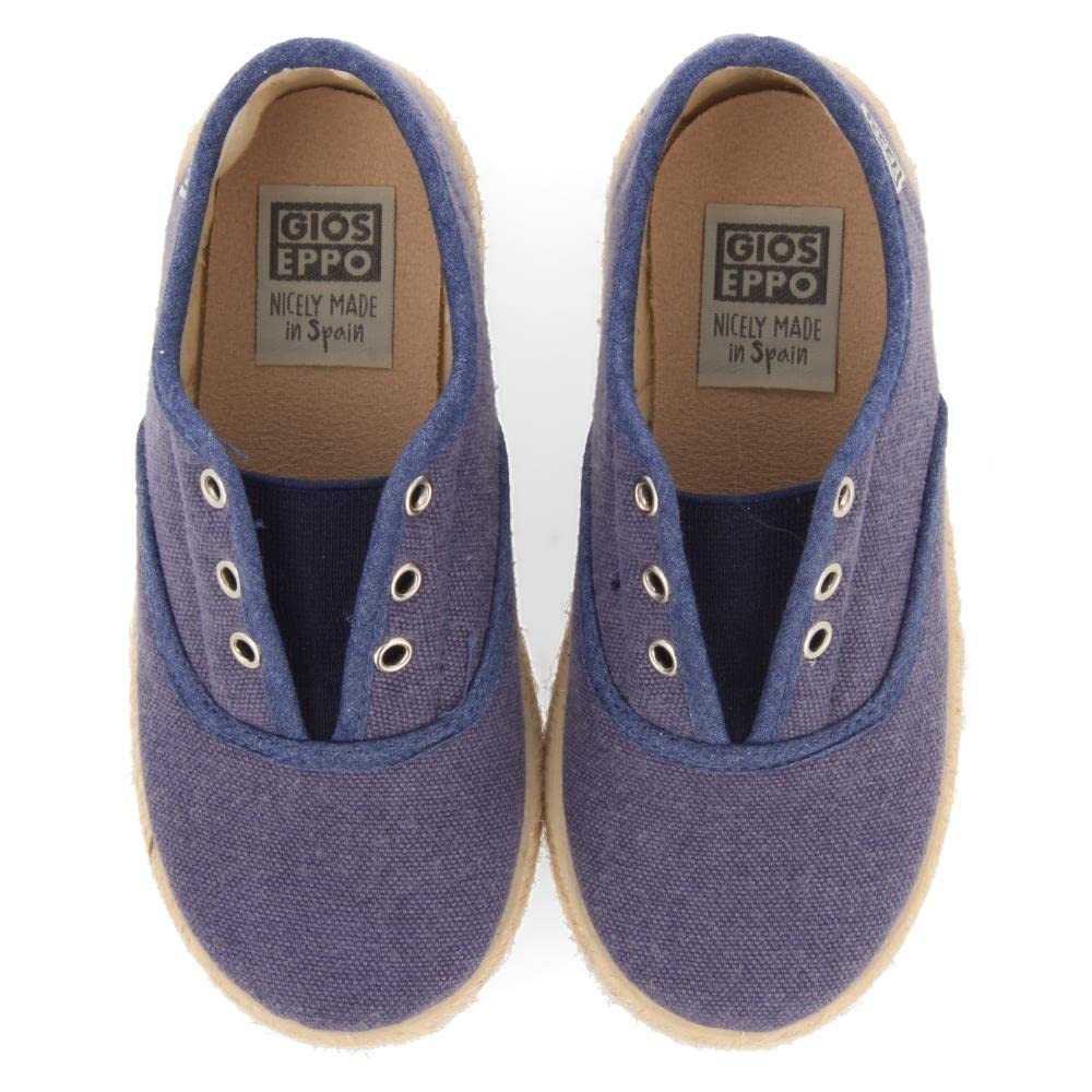 GIOSEPPO Espadrillas Grigie Tipo Oxford da Bambino farges