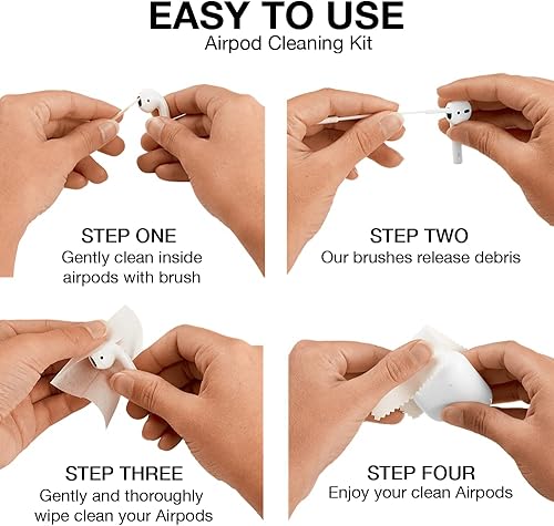 Miniatura 4 de Safe-Mate x Case-Mate - Kit de limpieza para Airpods - Incluye todo lo necesario para limpiar de forma segura y efectiva AirPods, AirPods Pro y