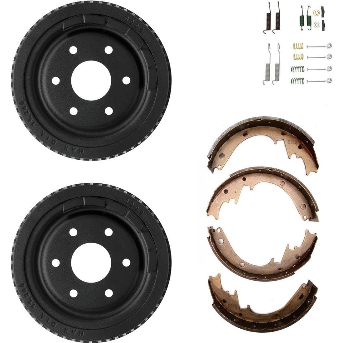 Drum Brake Hardware Kit Drum Brake Shoe for GMC Yukon 2000 5.7L V8 11 inch;Rear