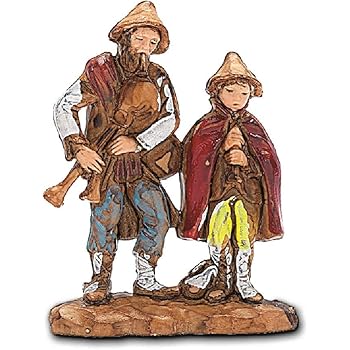 Zampognari Di Natale Disegni.Moranduzzo Zampognari 3 5 Cm Multicolore Moranduzzo Amazon It Casa E Cucina