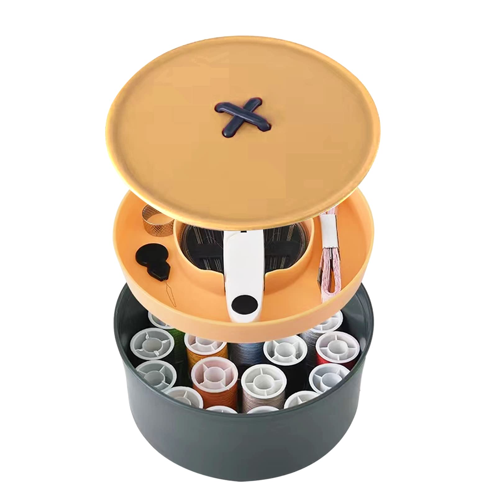 ZWINNER Mini Sewing Kit, for Traveler,Adults, Beginner, Emergency, DIY Sewing Supplies Organizer, A Basic Needle and Thread Kit Product for Small Fixes.