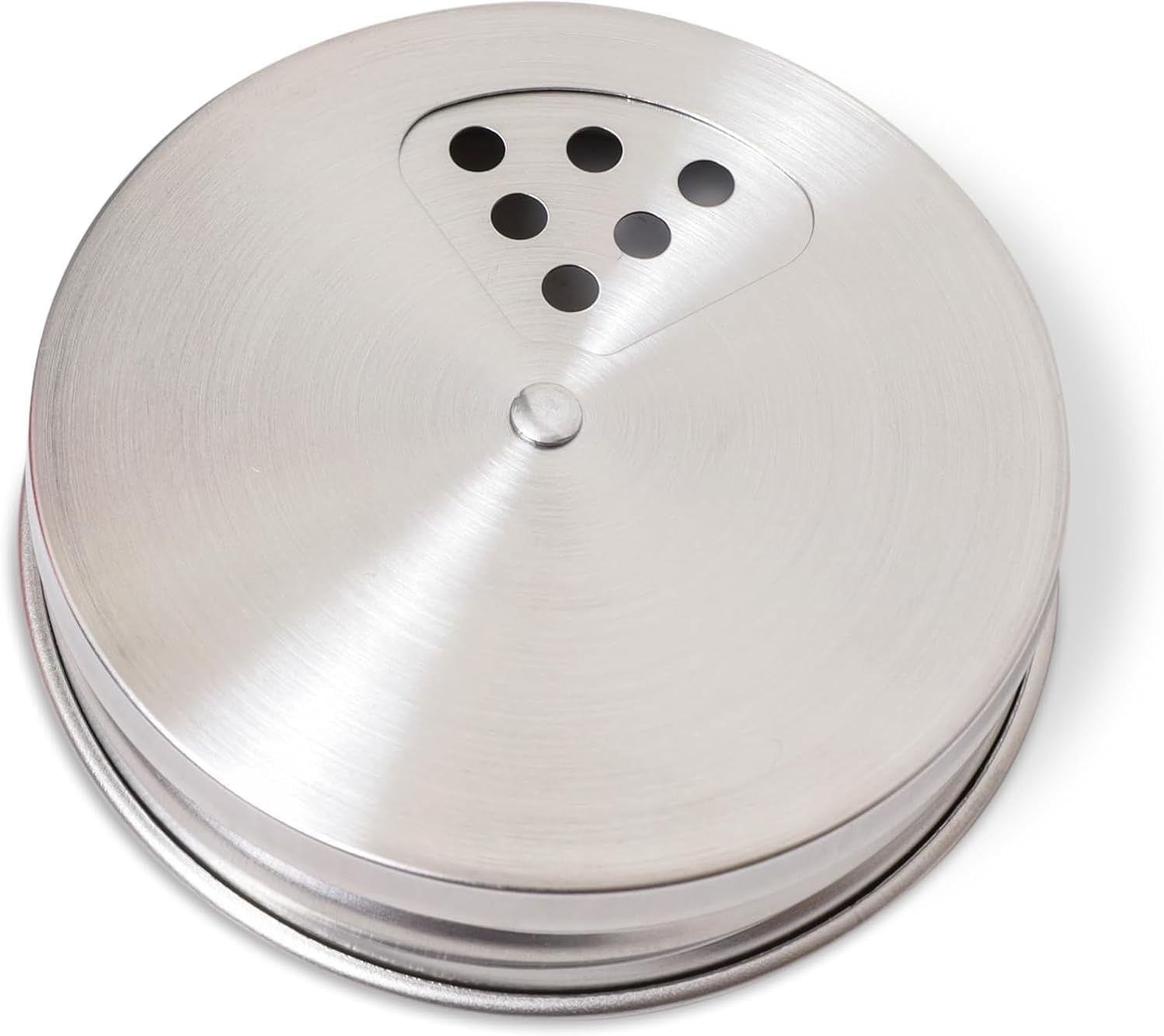 Mason Jar Shaker Lids Stainless Steel – Adjustable Spice & Seasoning Dispenser Tops for Regular Mouth Ball Canning Jars (8 Pack)