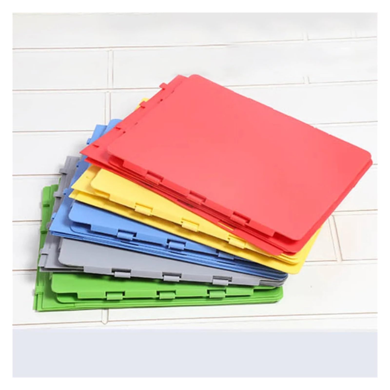 2 Stück Wäschefaltbretter aus Kunststoff, ideal for Kinder und Erwachsene, for schnellen Zusammenfalten von Kleidung, for Zuhause Reisen, als T-Shirt-Organizer Für Zuhause(Grey)