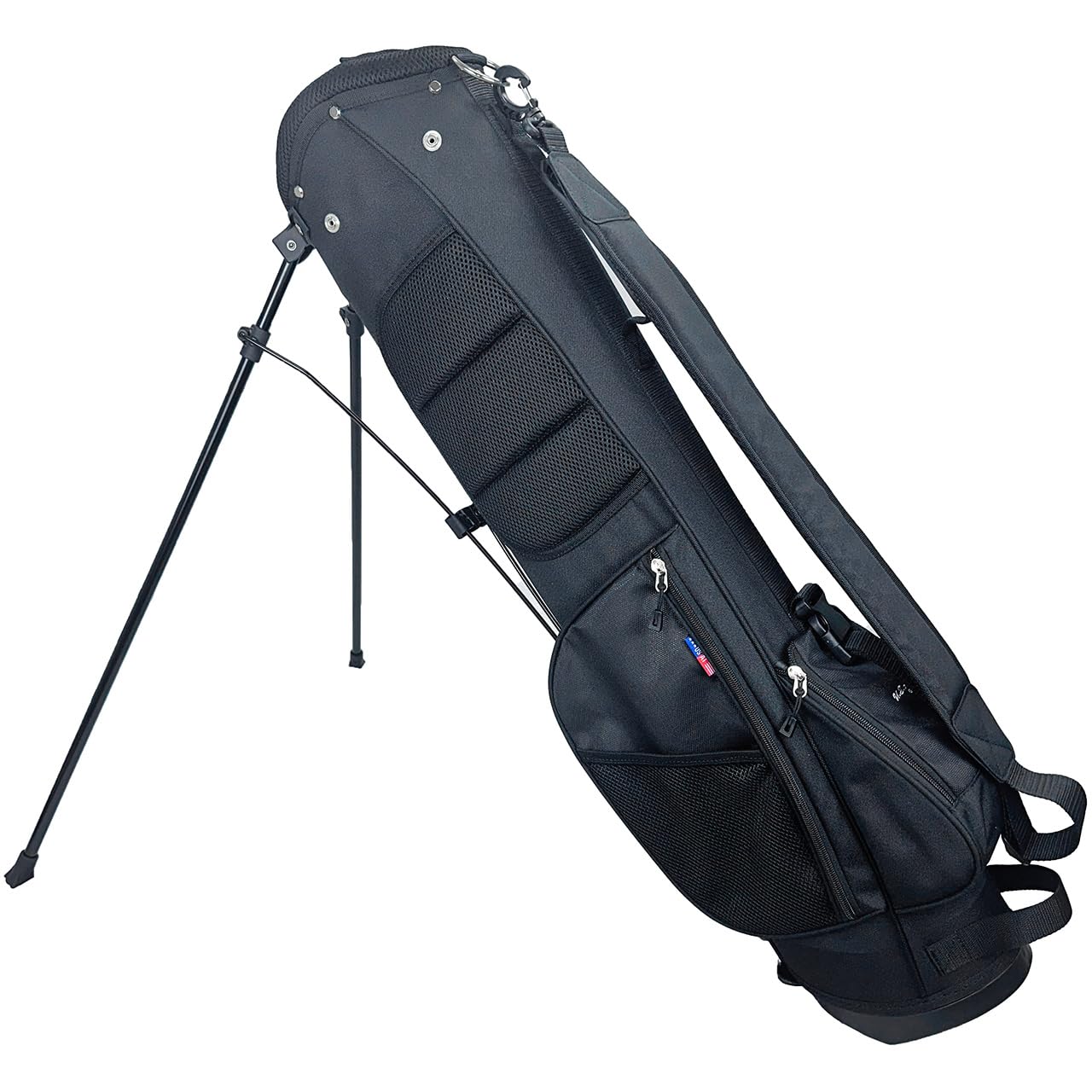 U.S. Athletes キャディバッグ 黒 Amazon | レザックス(LEZAX) U.S.Athletes 6.5型スタンド式キャディ