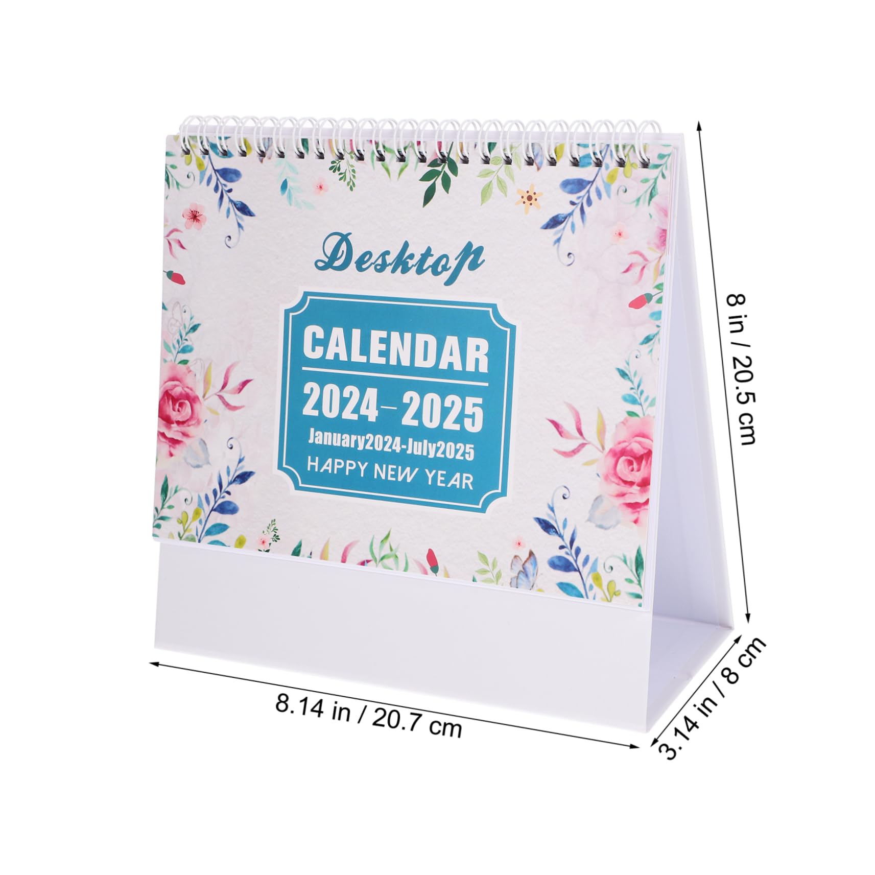 STOBOK 5stücke Desk Calendar Wiederverwendbarer Tischkalender Für Büro Und Zuhause Stehendes Design Kompakte Praktischer Planer Mit Notizfeld Modernes Und Minimalistisches Layout