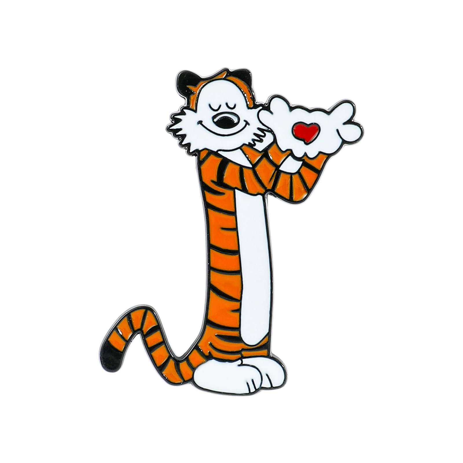 Cute Enamel Pins Cartoon Lapel Pin Brooch Badge for Backpack Jackets Funny Tiger Pins for Gift Anime Enamel Pin for Clothing Hat Decoration