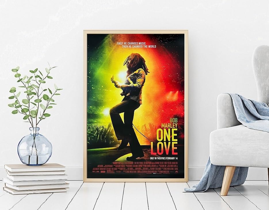 Amazon.co.jp: 映画ポスター ボブマーリー ワンラブ BOB MARLEY