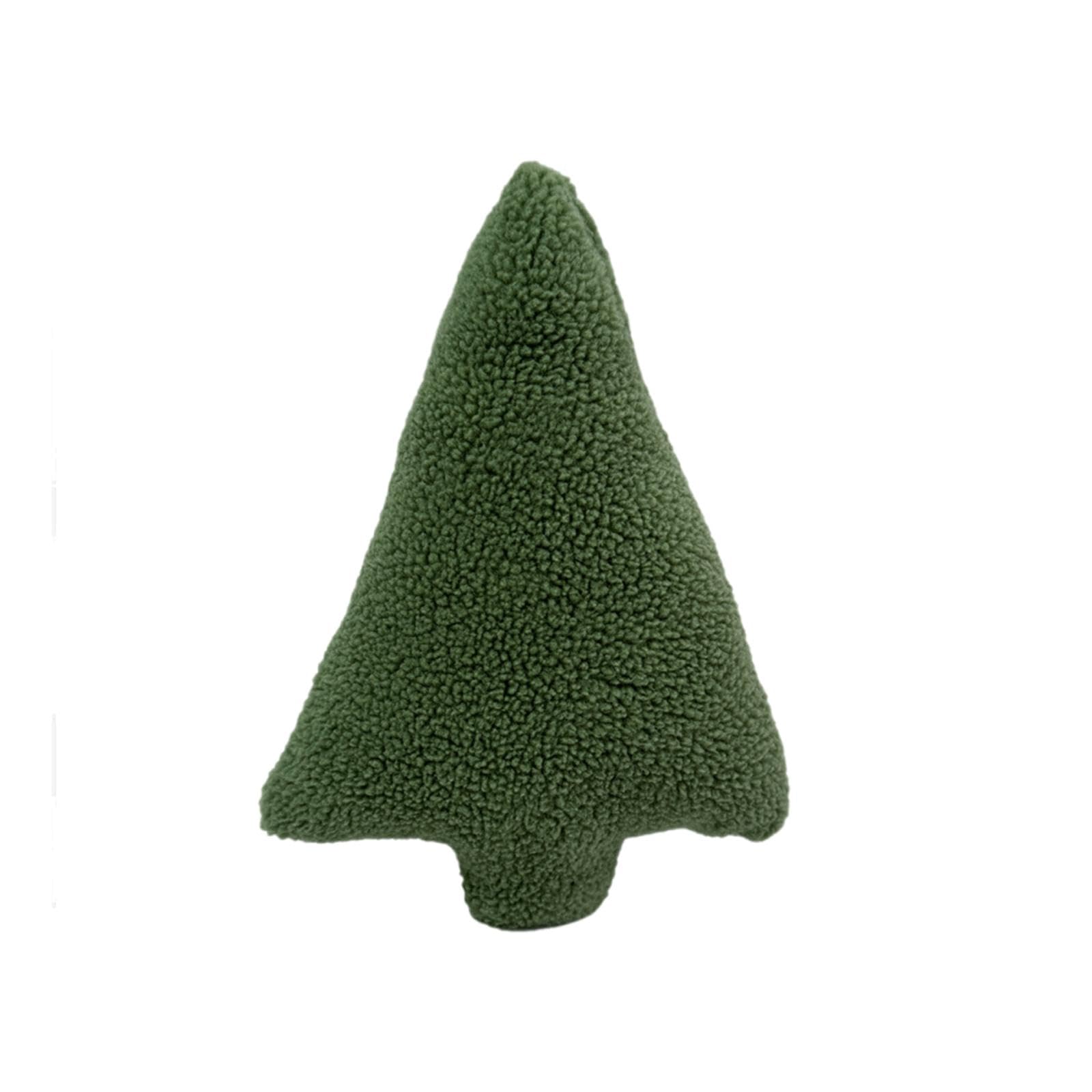 MYADDICTION Christmas Tree Pillow Green Cushion Soft for Decoratio-image-25