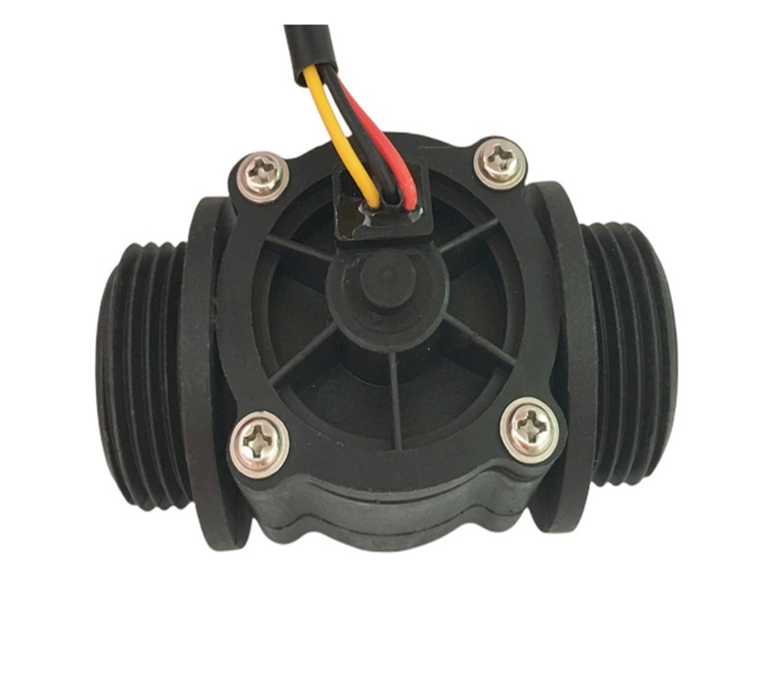 ZIDRMTKVK Water Flow Sensor G1 DN25 DC3.5-24V Hall Effect 1-60L/Min Counter Meter