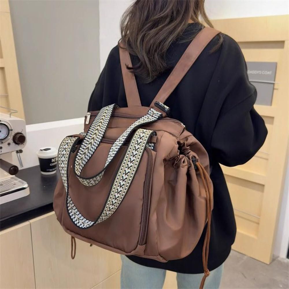 Borsa tote essenziale, borsa organizer da viaggio, borsa a mano di grande capacità, come tracolla e zaino