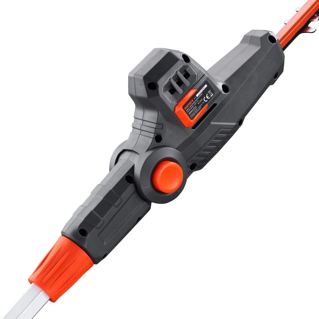 Fuxtec Tagliasiepi telescopico a Batteria 20V Senza Fili FX-E1HH20 – Senza Batteria – 25 cm Lunghezza Taglio – Facile potatura di arbusti, cespugli e siepi