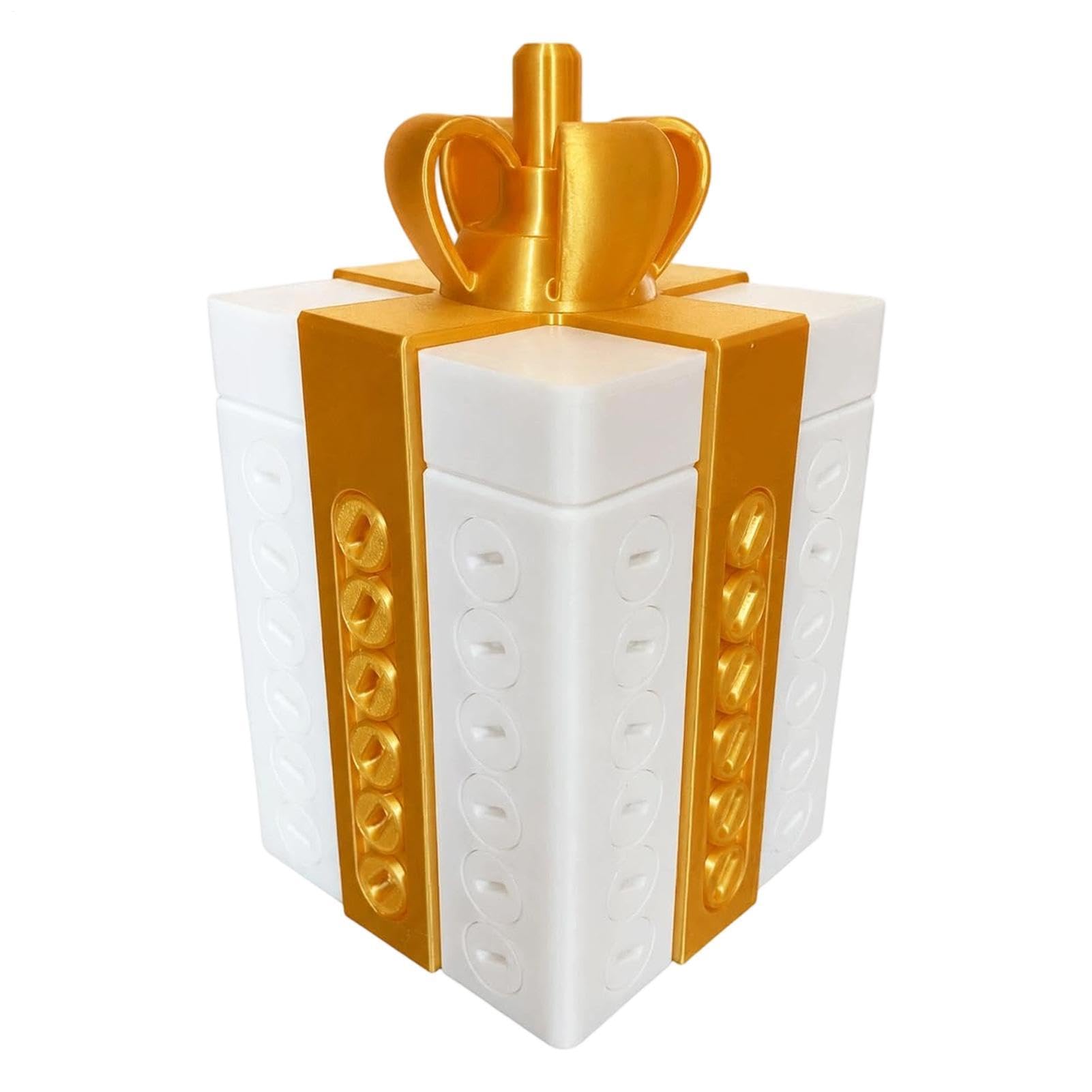 Money Maze Puzzle Box - 3D Printed Assembly, Postcard Storage, Gift Box