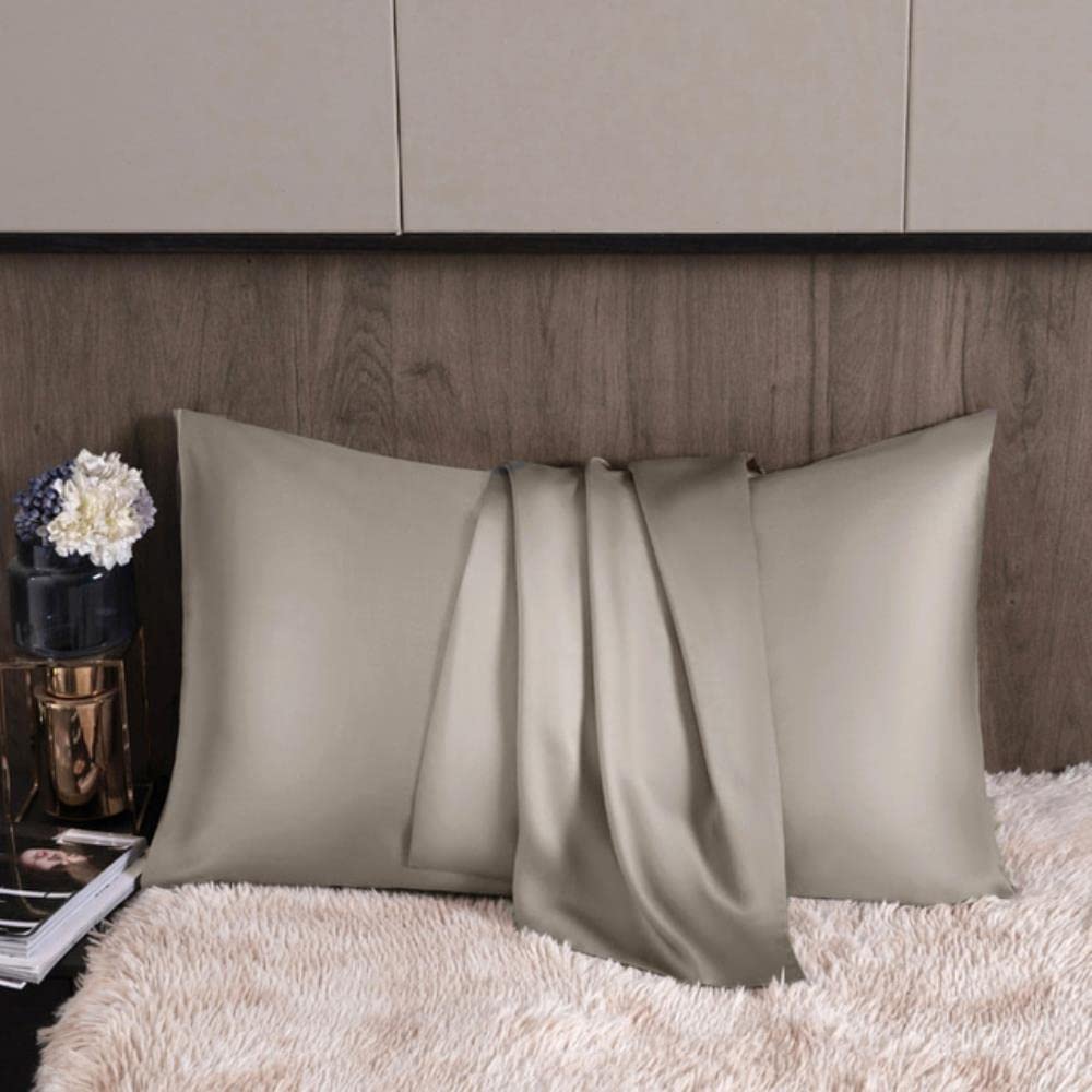 Funda de almohada de seda de morera pura funda de almohada de seda natural Qeen tamaño King