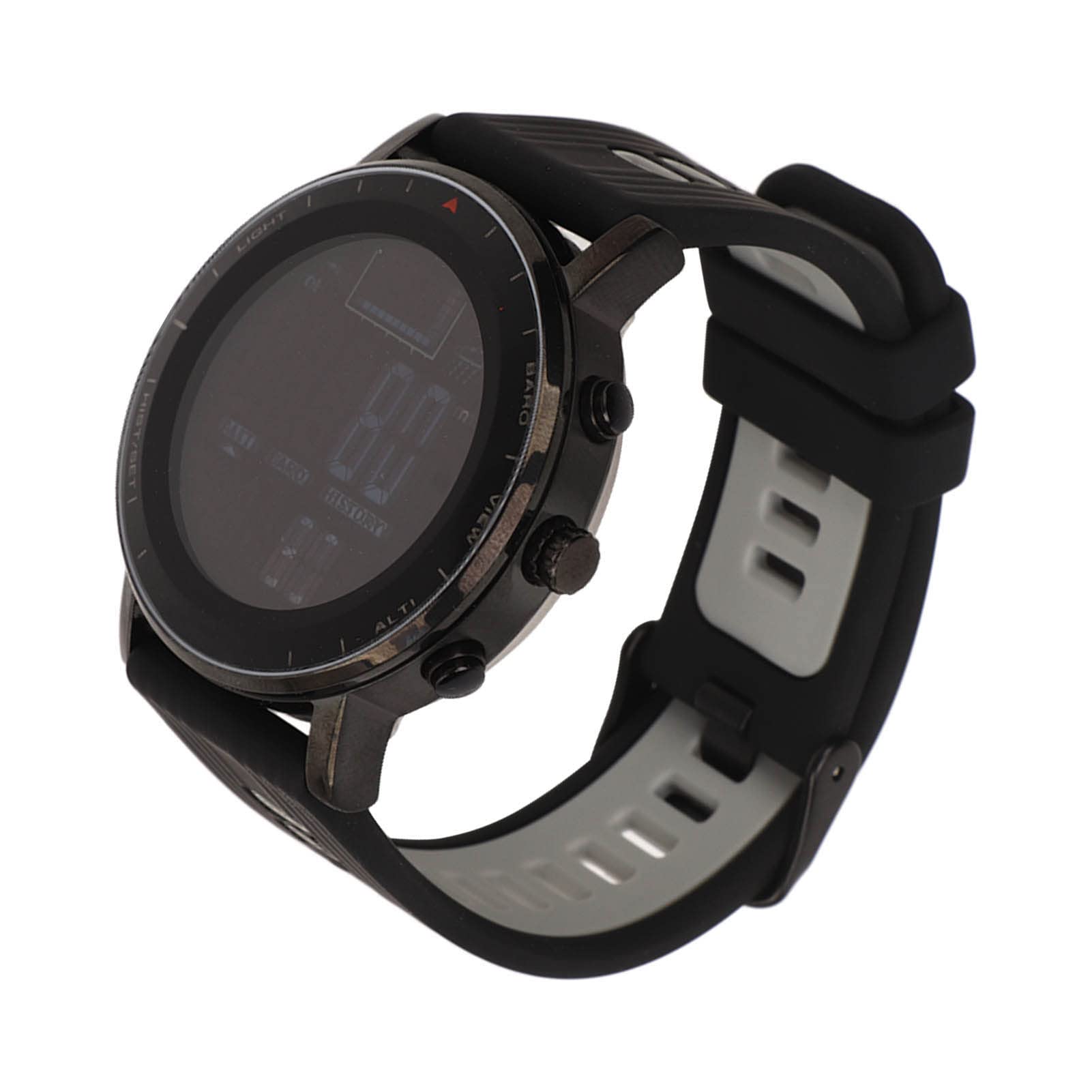 Qcwwy Orologio Sportivo all'aperto, Misuratore di Altezza Misuratore di Temperatura con Retroilluminazione El 10 ATM Batteria a Bottone per Orologio da Polso Digitale Impermeabile per