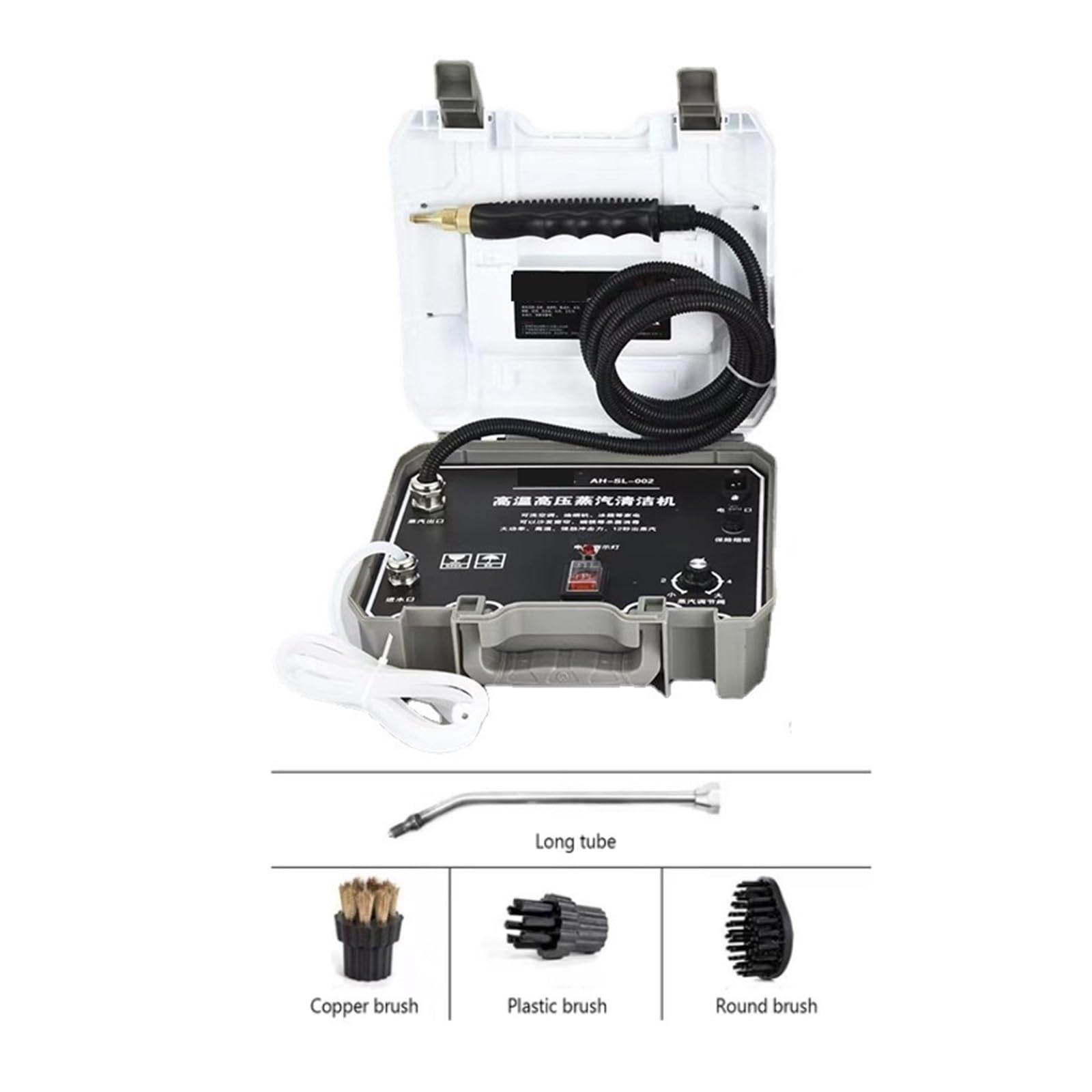 Limpiador a de 4 barras for campana cocina, limpieza aire acondicionado, limpiador esterilización a alta temperatura, electrodomésticos,De múltiples fines(Bianco)
