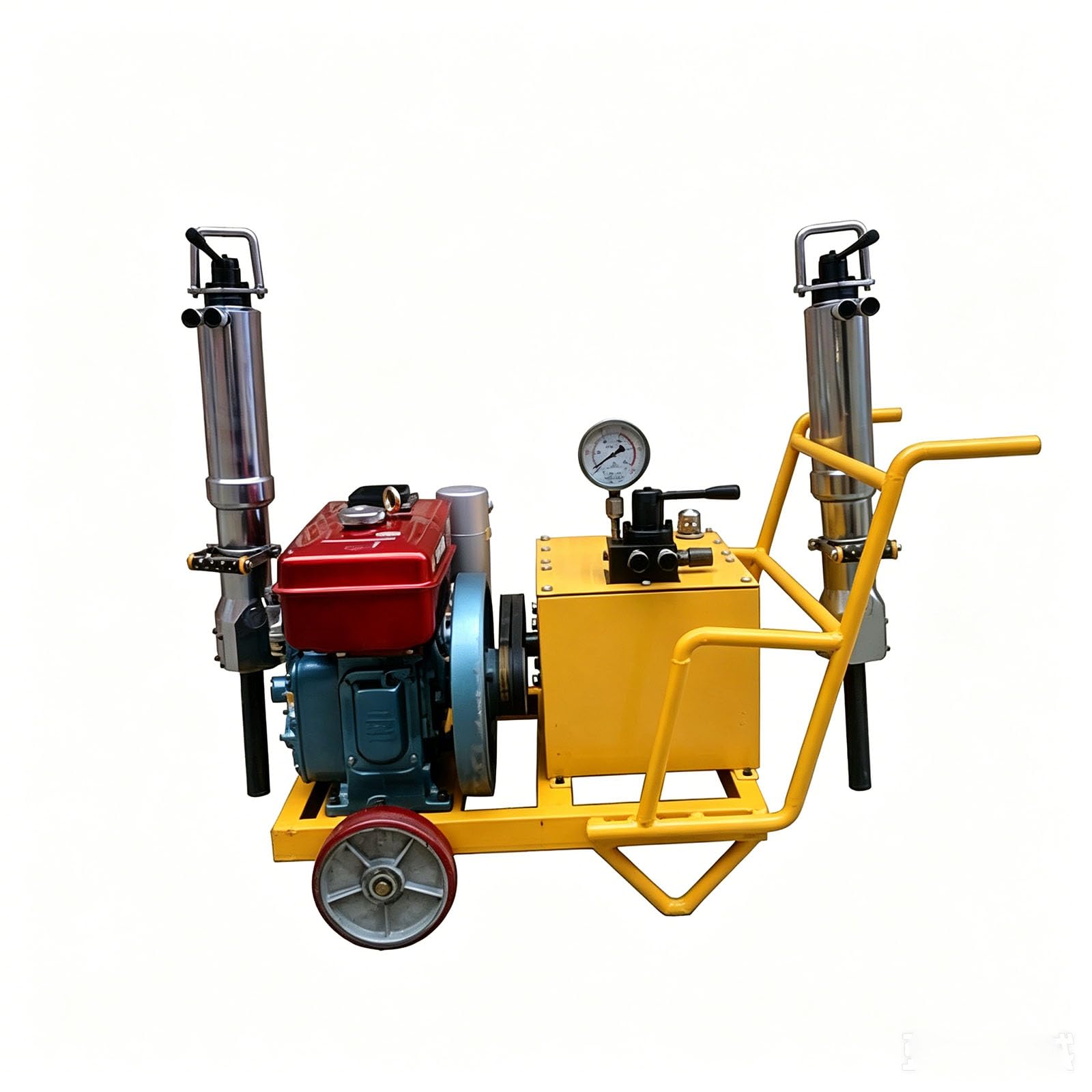 Hydrauliczny rozdzielacz do skał tłokowych, wytrzymały do betonu kamiennego w kopalniach i budownictwie, regulowany, do łupania kamieni, zasilany hydraulicznie, do projektów budowlanych, efektywna