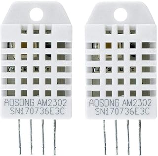 Pack of 2Pcs DHT22 / AM2302 Digital Temperature and Humidity Sensor Replace SHT11 SHT15 for Arduino and Raspberry Pi