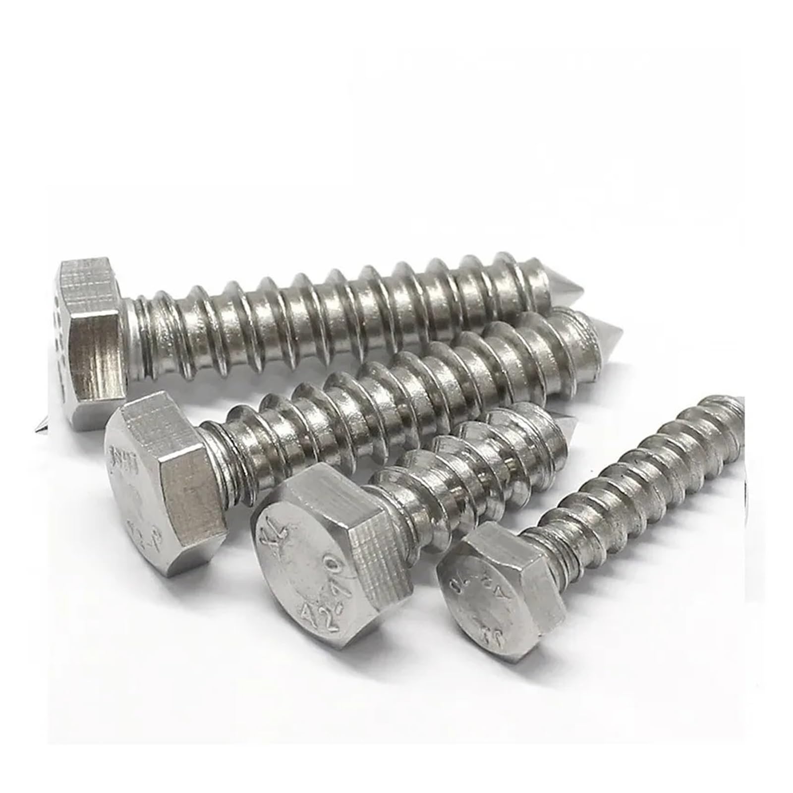 Tornillos For Madera M5-M12 DIN571 Inoxidable
