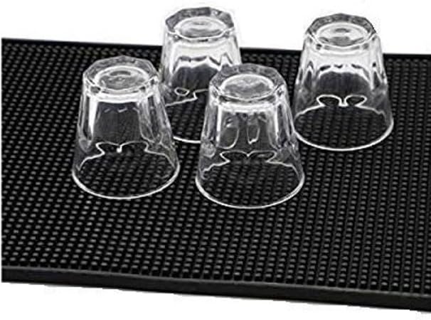 Tapete premium material de silicone escorredor bar mat de louça copos taças Tapete Barman 30x45