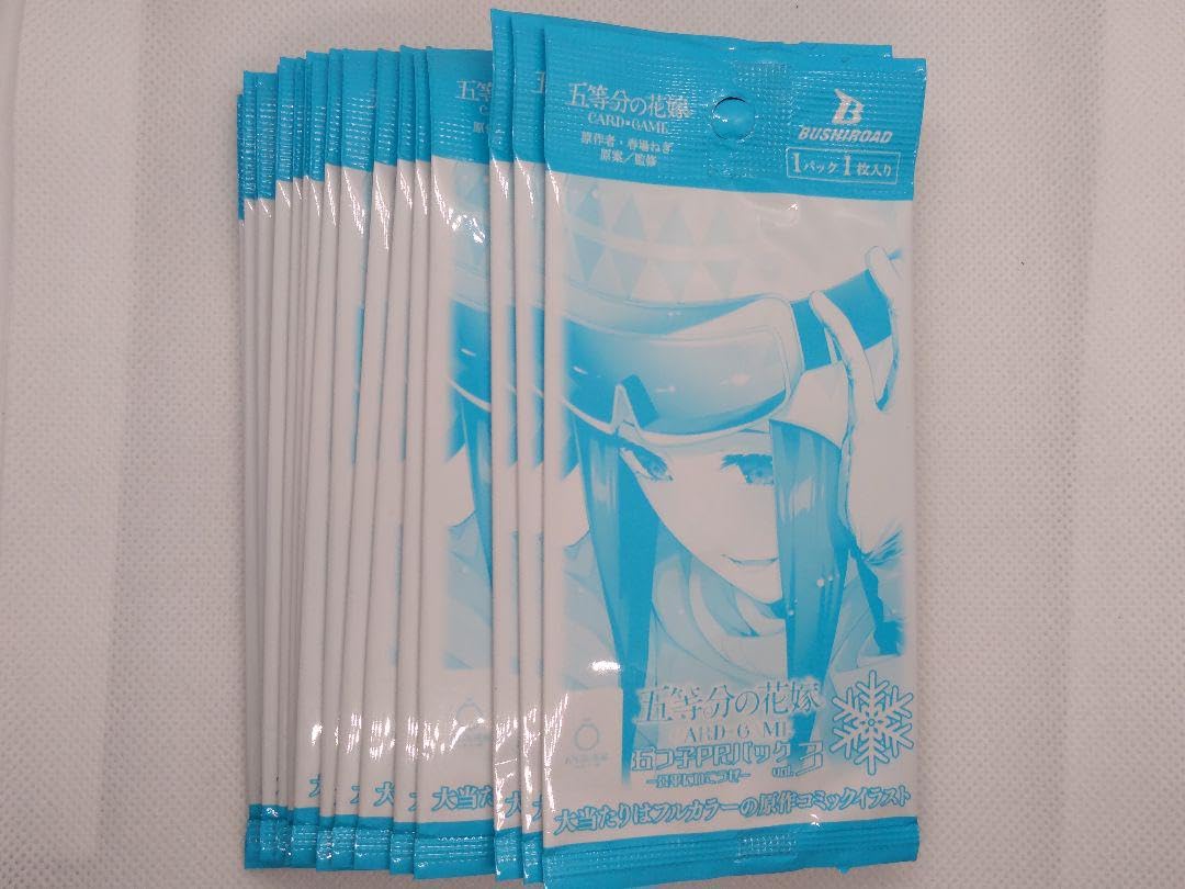 Amazon.co.jp: 五等分の花嫁 カードゲーム 五つ子 PR プロモパック vol