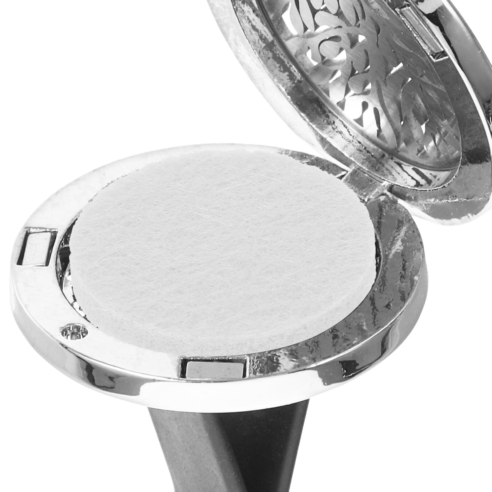 Almohadillas Lugar para Esenciales Cualquier Disfrutar para en Aceites Recambio de Medallón Aromático de Algodón Blanco, 50 Absorbentes Difusor de Collar, Práctico y Adecuado