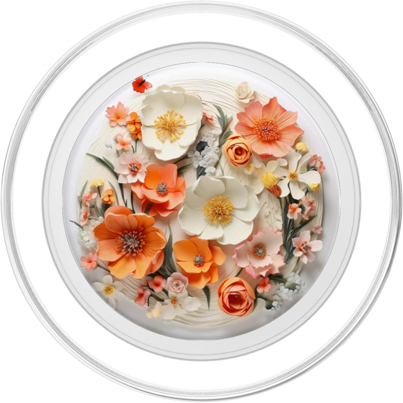 Flowers Floral PopSockets MagSafe PopGrip for iPhone