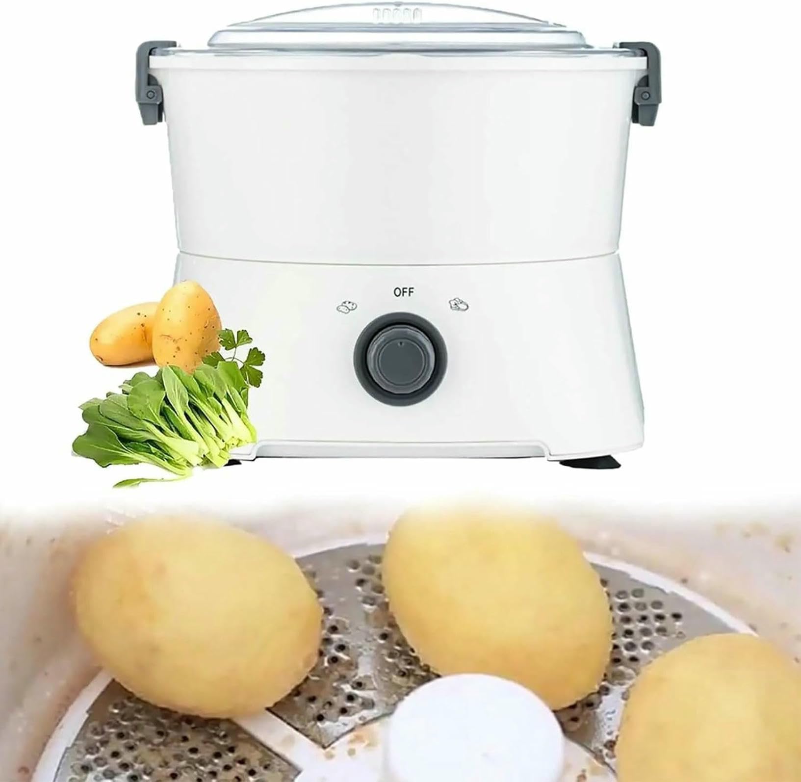Séchoir à légumes efficace et éplucheuse à pommes de terre automatique
