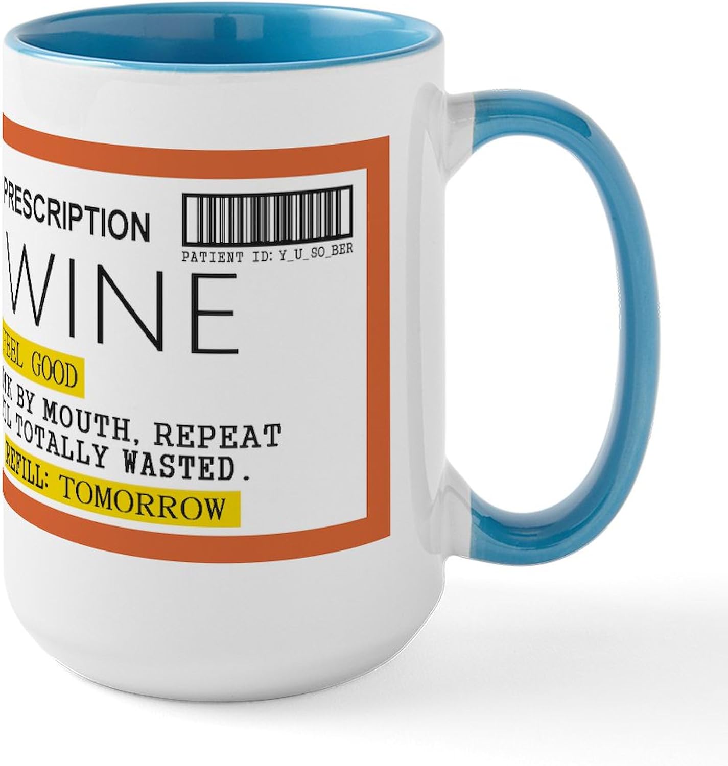CafePress Wine Disappear Mugs 15 oz (444 ml) Ceramic Coffee Mug