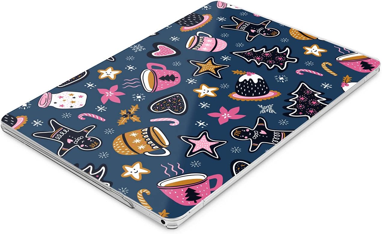 Hard Case Compatible for MacBook Pro 16 14 M3 M2 2023 M1 Pro 13 2022 Air 13 2021 Retina 2020 Mac 11 12 Laptop Winter Pattern Snowflake Gingerbread New Cover Print Protective Design Christmas