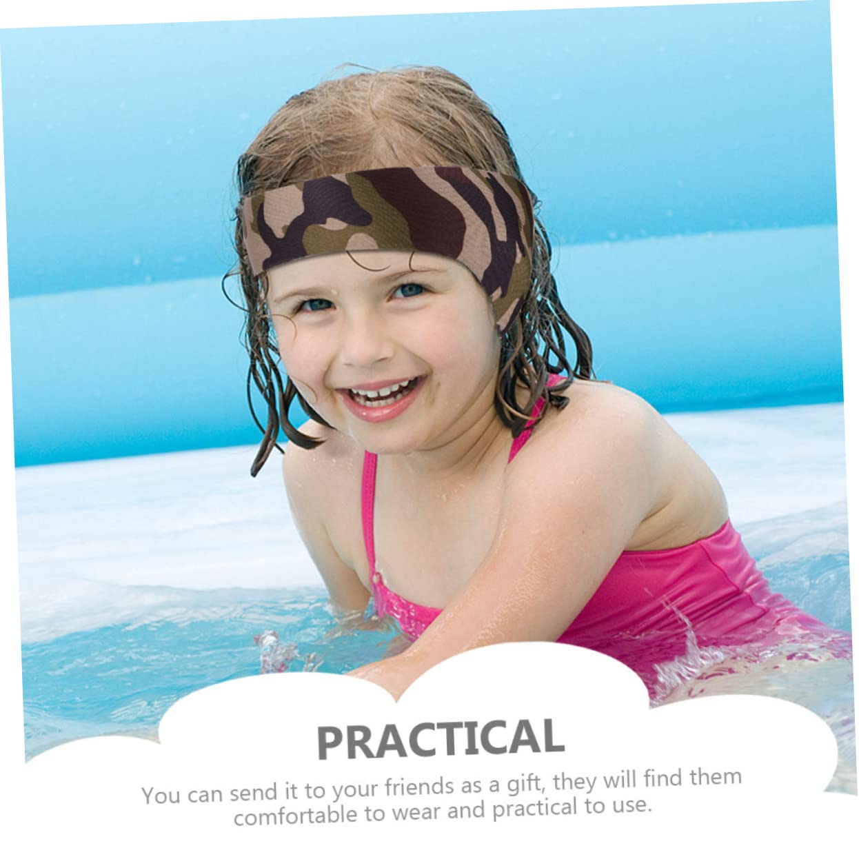 UPKOCH Natación Y Actividades De Neopreno con Protección para Oídos Adecuada para Yoga Y Colores