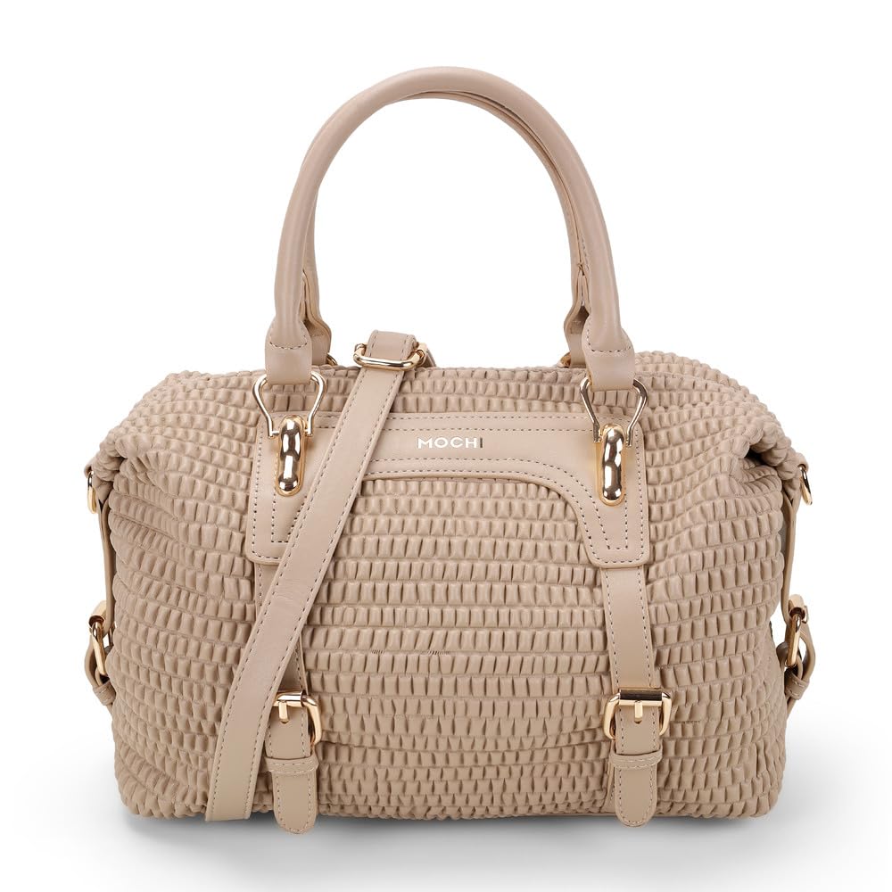 Women Casual Pu Soft Body Zipper Closure Solid Satchels With 2 Pocket And 1 Compartments-image-45