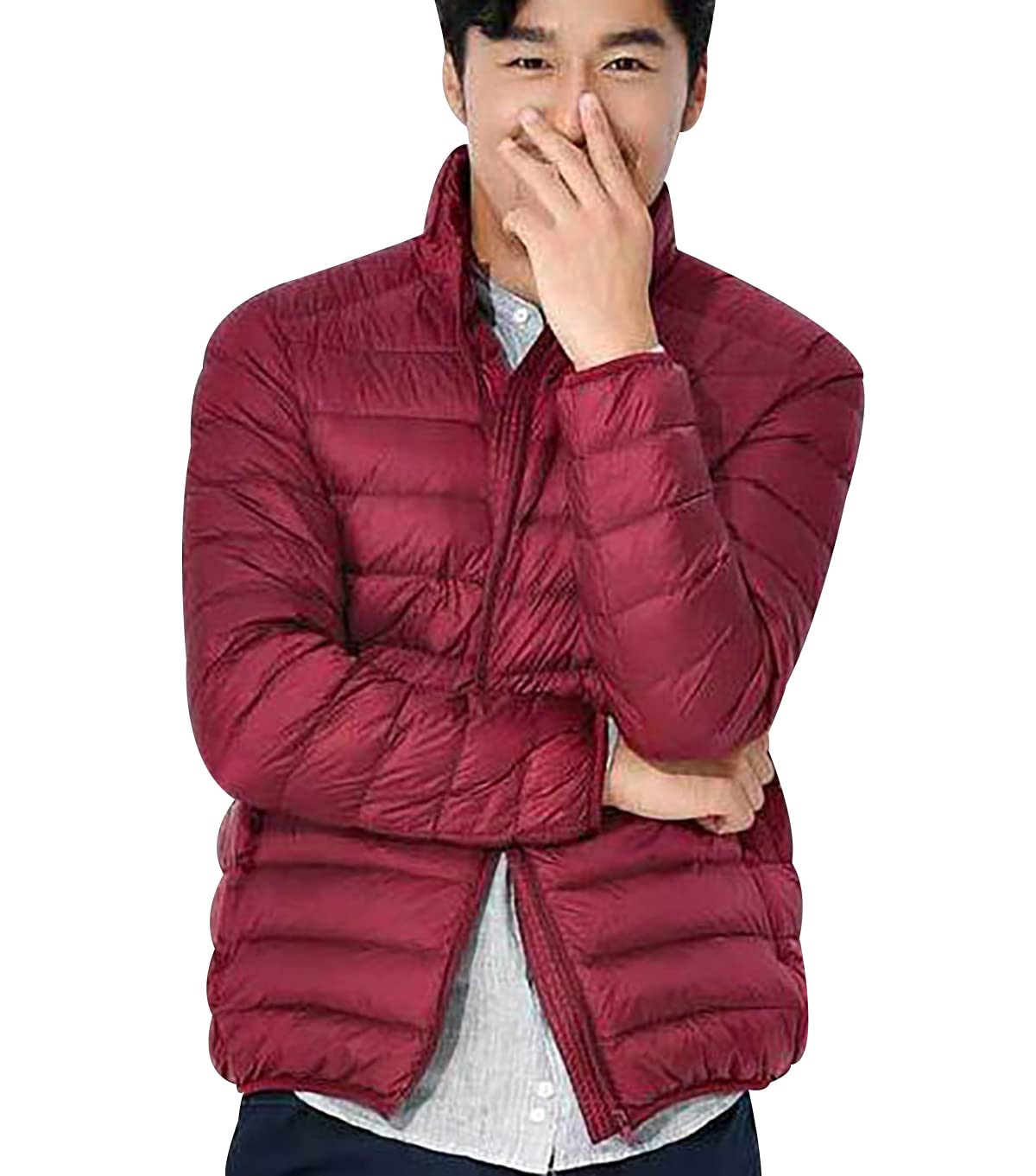 Quilted Jacket Big W Mens Puffer Jackets Packable Down Jacket Men