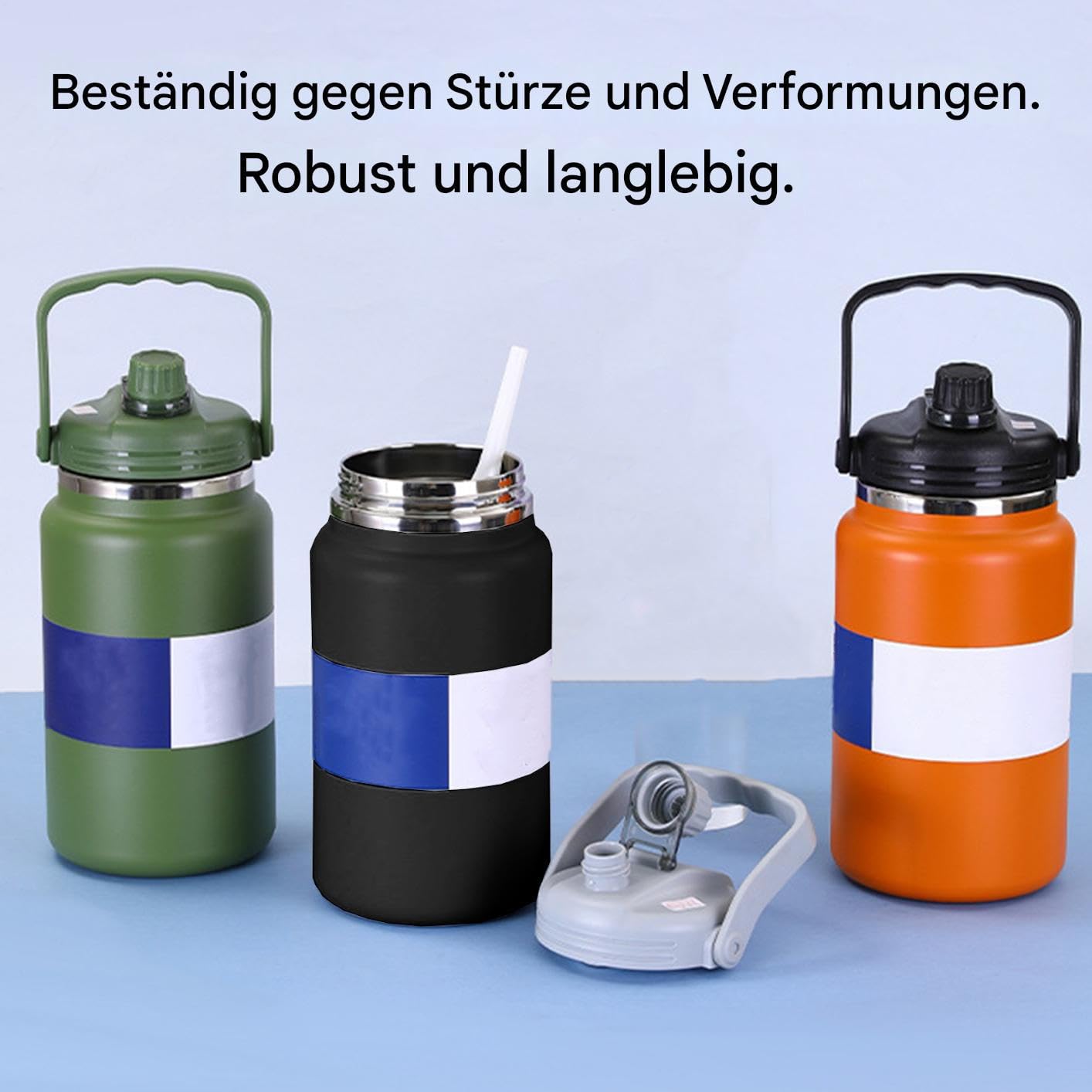 Termo Isotérmico Termo Al Vacío De 4 Litros | Botella De Agua De Acero Inoxidable Para Gimnasio Senderismo Escuela Viajes Camping Ciclismo Deportes Y Actividades Al Aire