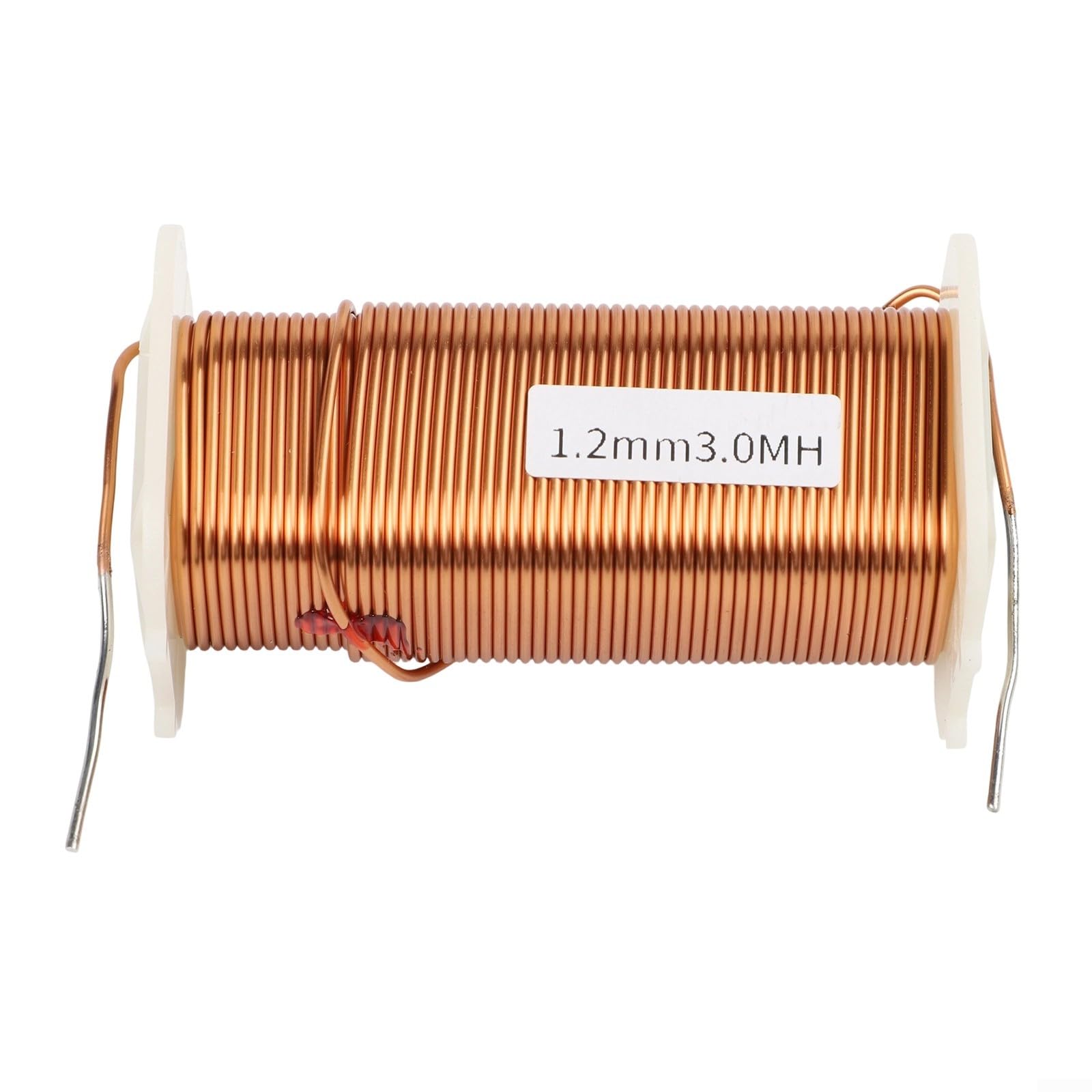Induktivität für Frequenzweichen, 3mH-8mH, 1,2mm Sauerstofffreies Kupfer, Eisenkern-Spule für Hi-Fi Lautsprecher & Car Audio(3mH)