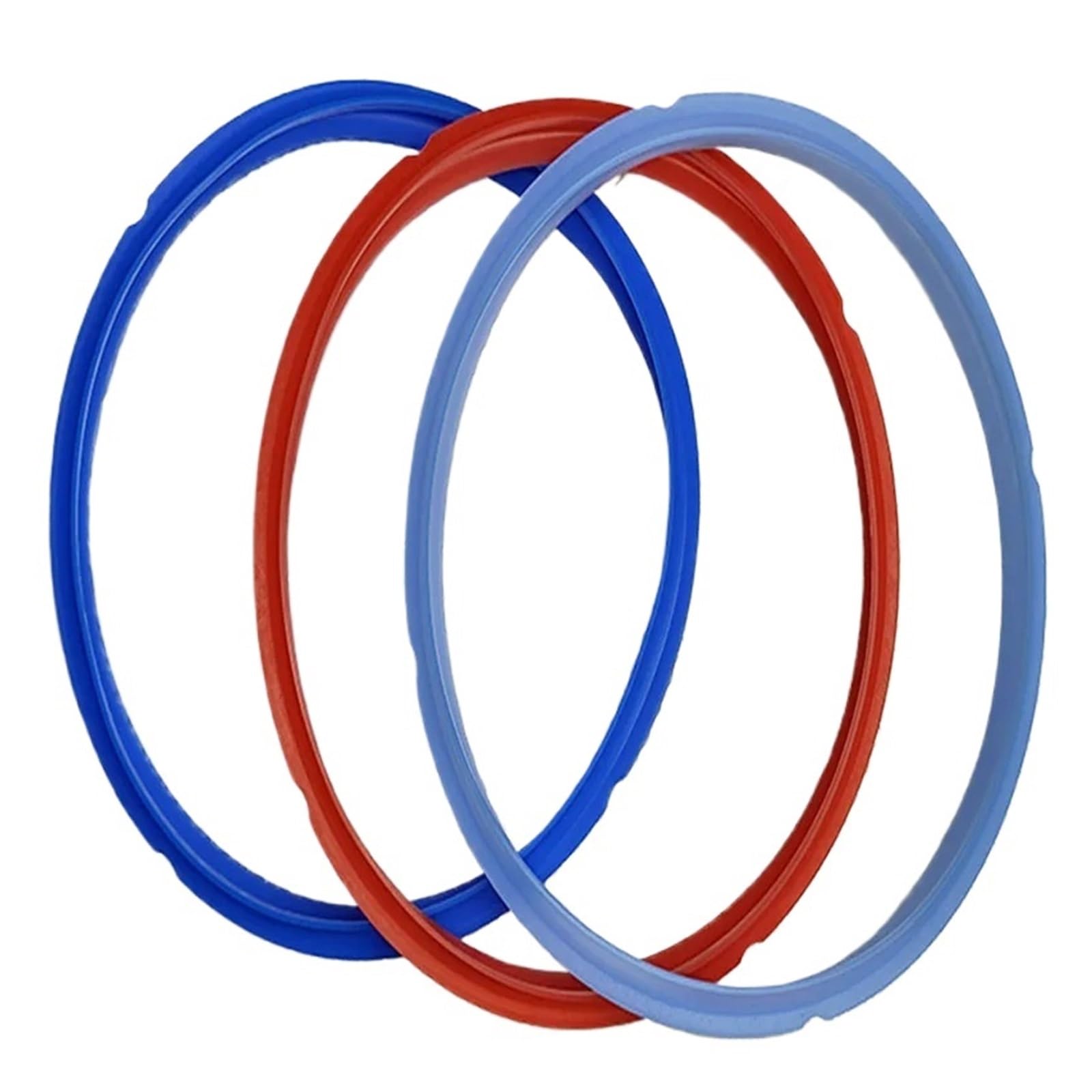 Genérico El Anillo de Sellado Silicona for Olla a presión, 3 uds., 5-6L, es Piezas