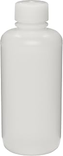SP Bel-Art Precisionware Narrow-Mouth 250ml (8oz) High-Density Polyethylene Bottles; Polypropylene Cap, 28mm Closure (Pack of 12) (F10620-0016) White