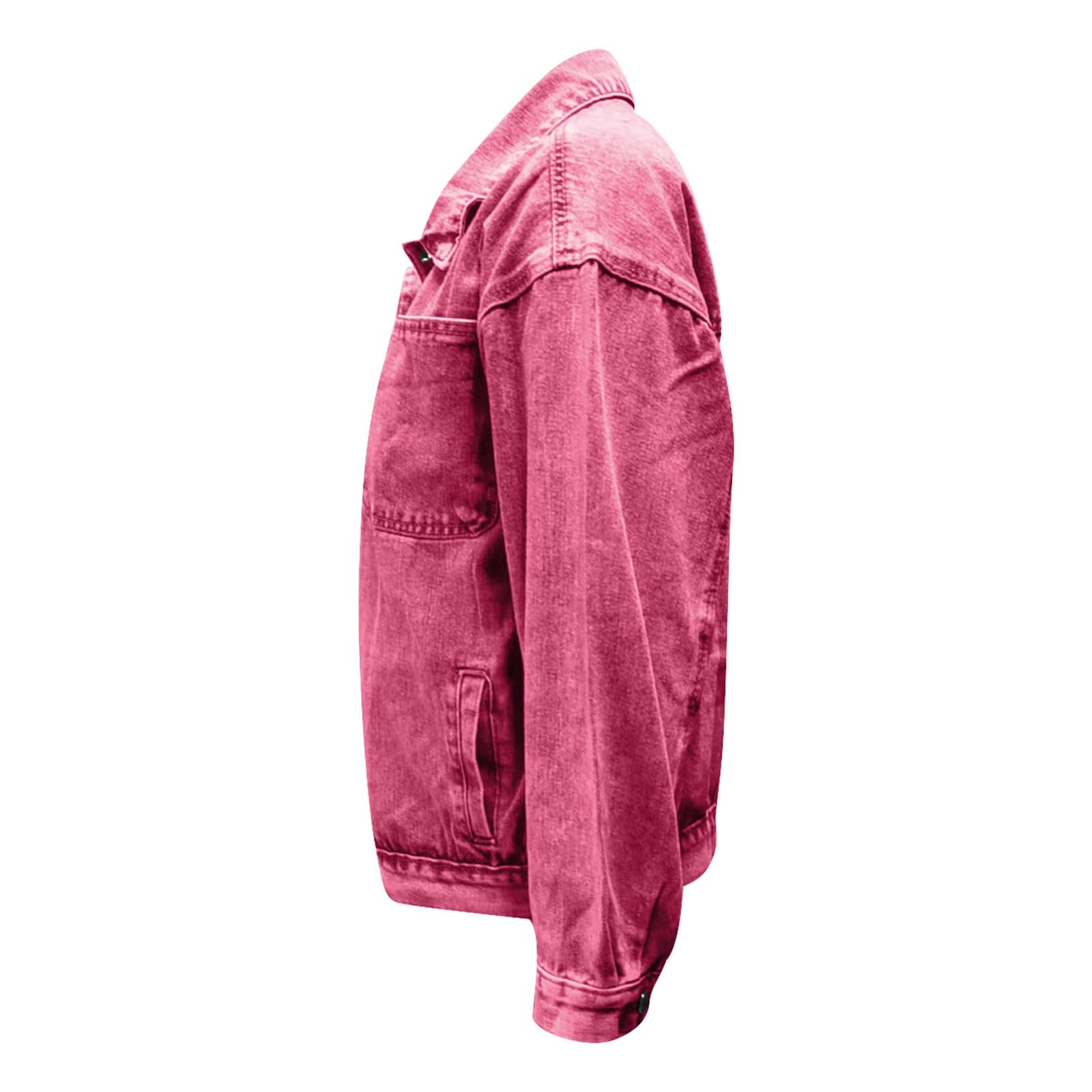Chaqueta Vaquera Mujer Talla Grande, Cazadora De Denim Bordada Chaqueta Ligera Vaquera Manga Larga Básica Chaqueta Mezclilla Cazadora Mujer Entretiempo Chaqueta De Mujer Chaqueta De Estudiante Y2k
