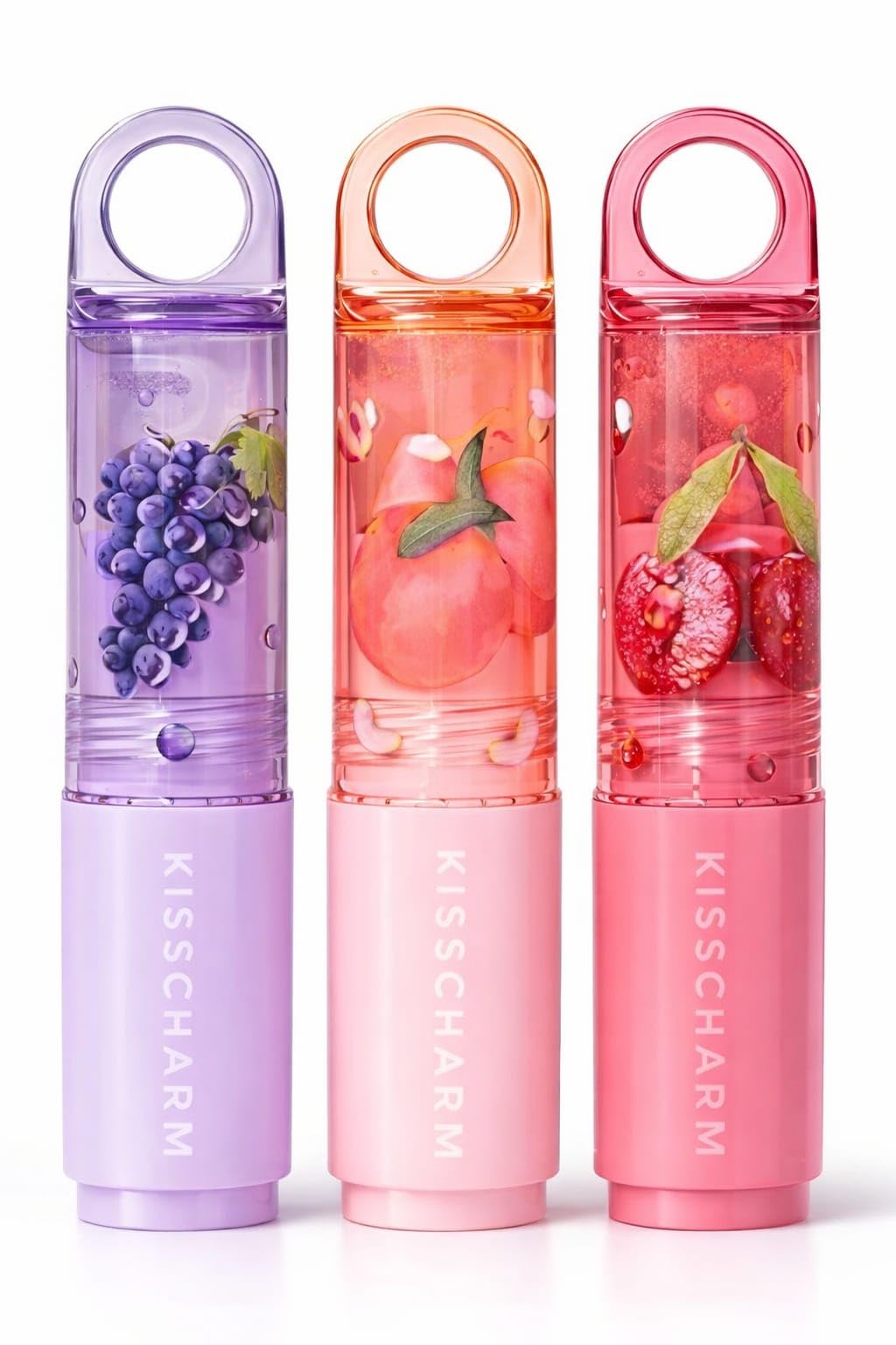 Fruit Infused Lip Balm Set of 3 – Moisturizing Tinted Lip Balm with Natural Fruit Extracts | Hydrating Glossy Lip Care for Soft, Smooth & Healthy Lips | Lightweight, Non-Sticky, Travel-Friendly for Women & Girls-image-39