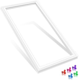 Upgraded ADX72930422 ADX73550603 Refrigerator Door Gasket Compatible with LG Refrigerator Door Seal ADX72930403 2978320 AP5802931 Left Kenmore Fridge Door Seal Replacement White LG refrigerator Parts