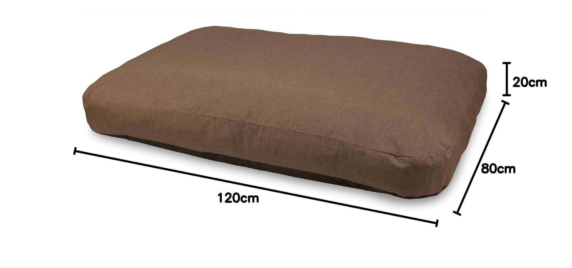 arquivet 8435117888098 samopompująca się brązowa czekolada 120 cm