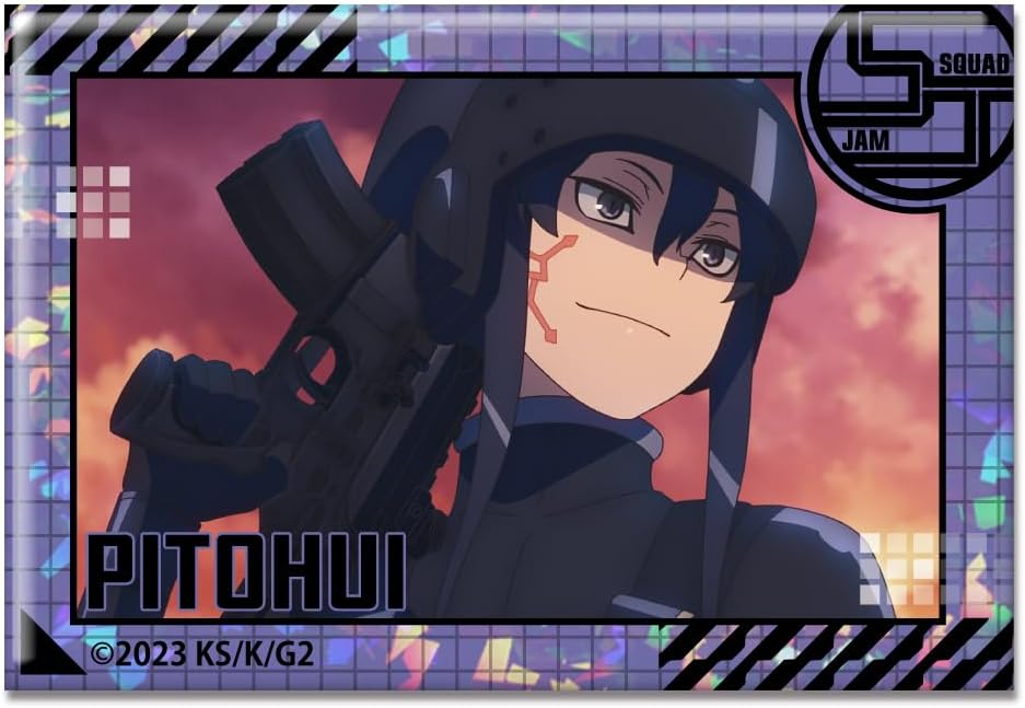 Sword Art Online Alternative Gun Gale Online II Hologram Can Badge