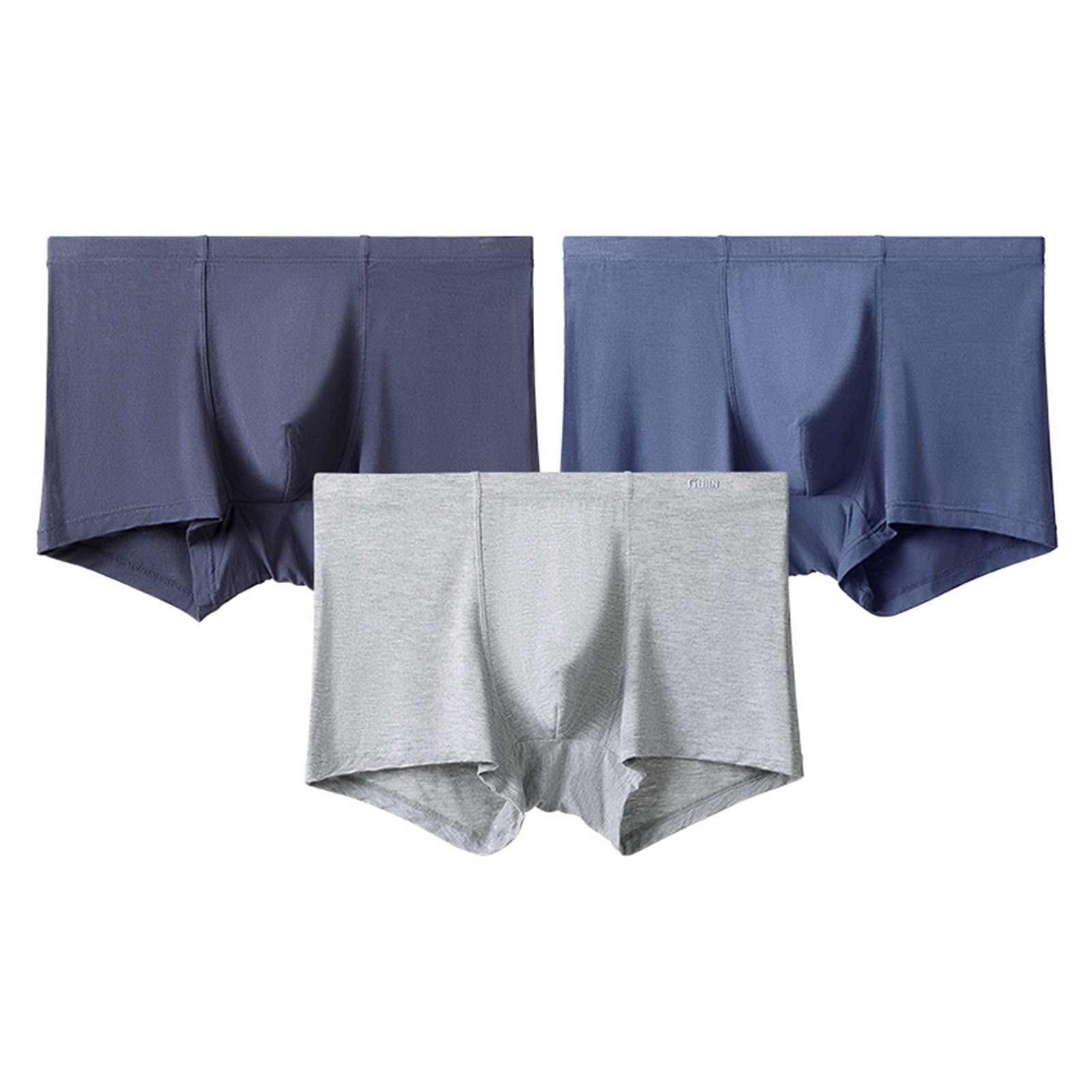 Ice Silk majtki męskie lekkie, ultracienkie, oddychające bokserki 3D, ergonomiczna konstrukcja, duża przestrzeń odpowiednie na wycieczki służbowe, sporty na świeżym powietrzu i kolarstwo