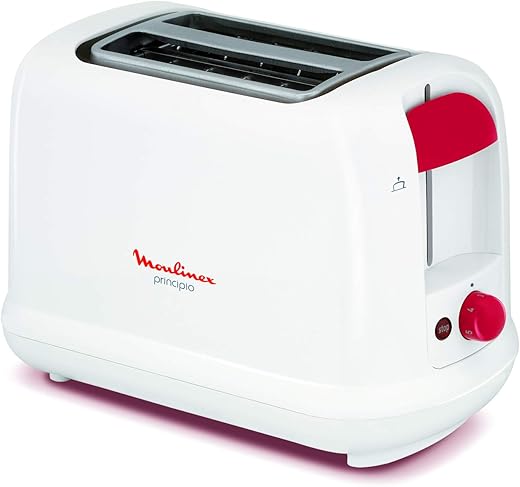 Moulinex – Tostadora Moulinex LT16011 Principio 850 W, ranuras de anchura ajustable.