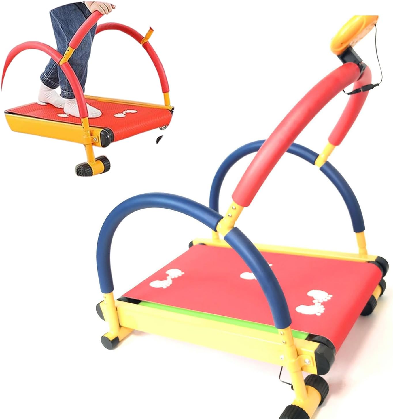 Caminadora para Niños CVGfko con Pantalla LED, Edad 3-8 Años