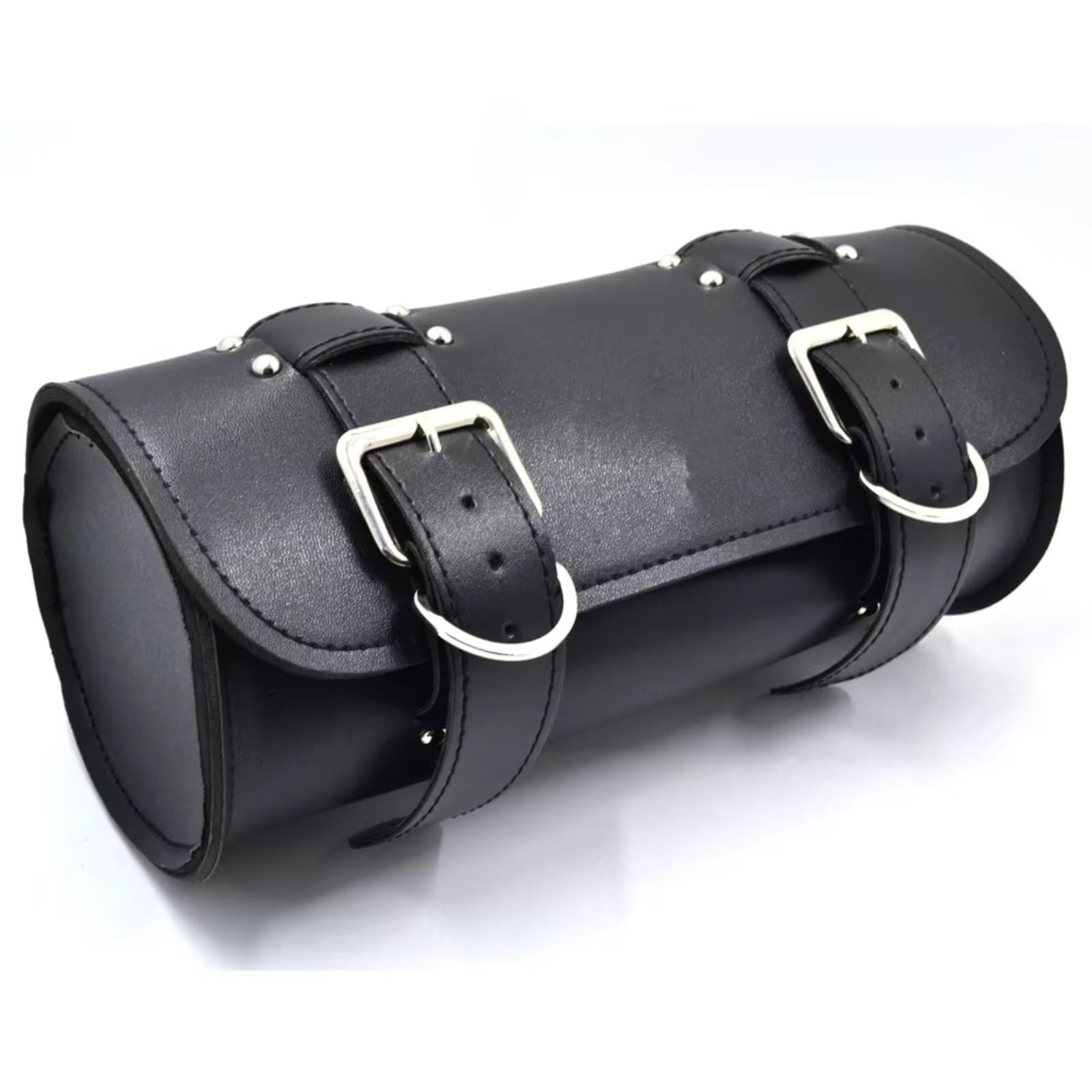 Compatibile Con Chopper Per Bobber Per Cruiser 1 Pz Borsa Per Attrezzi Moto Forcella A Forma Di Botte Manubrio Laterale Per Sacche Moto(B)