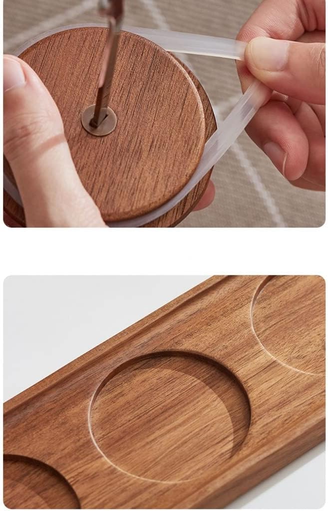 Salero Y Azucarero Cocina Juego De Botellas Vidrio Para Condimentos Con Cuchara Y Bandeja Tapa Madera, Tarro Para, Caja Para Sal, Cocina Casera Caja De Almacenamiento