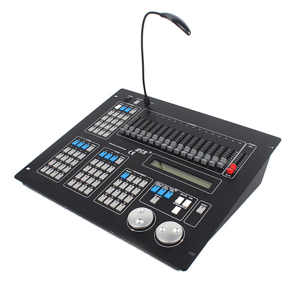 Kontroler Dmx, Konsola Dmx 512, Kontroler OśWietlenia Dmx Z Lampą Na GęSiej Szyi, Profesjonalne OśWietlenie Sceniczne SterująCe Mikserami śWiatłA Na Koncerty Szkolne Party Disco Ktv Club