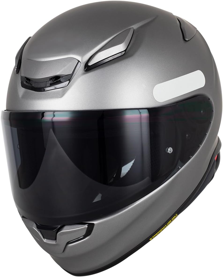 Soman RF-1400 RF 1400 Visors Shield Replacement, CWR-F2 Visor Face Shield Compatible with RF-1400 CWR-F2 Z8 NXR2 UV Protection (Light Smoke)